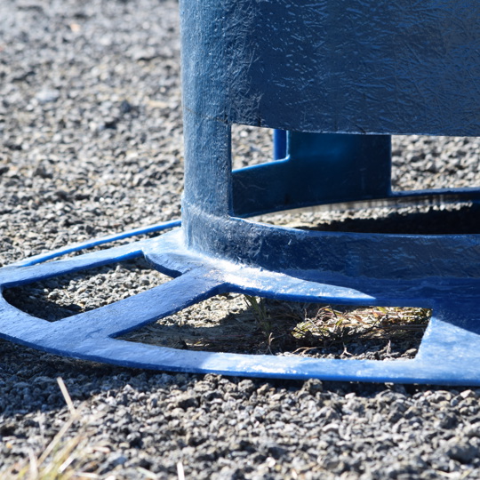 The internals of a Cascade hydrodynamic separator. 