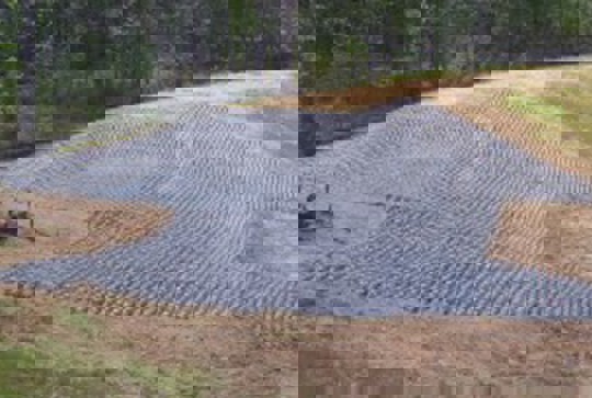 Armorflex channel spillway dam overtopping protection.